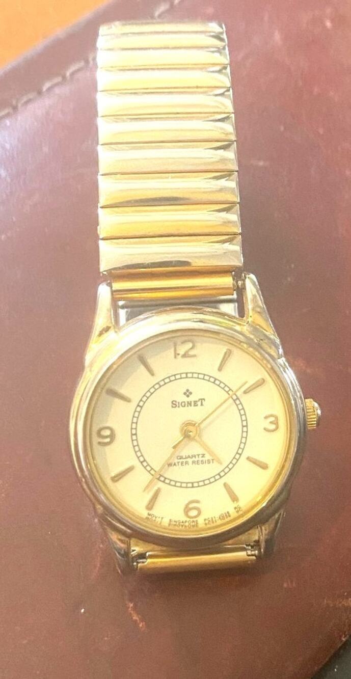 VTG Women's 25mm Gold Tone Speidel Signet Watch, Expansion Band